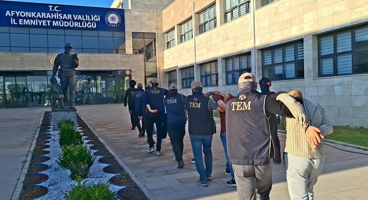 Afyonkarahisar'da DEAŞ operasyonu; 7 gözaltı