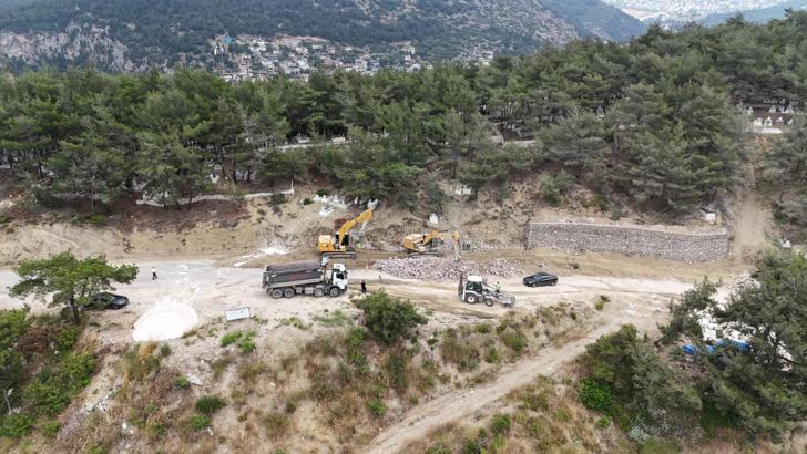 HBB'den istinat duvarı çalışması