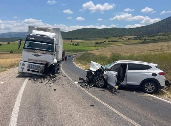 Tokat’ta trafik kazası; 4 yaralı