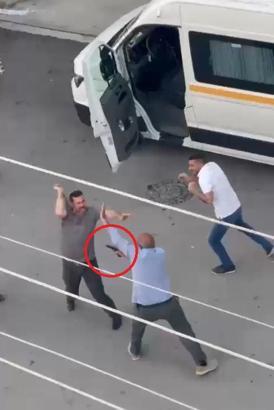 'Park yeri' kavgasında kurusıkı tabanca ateşlendi; 2 tutuklama