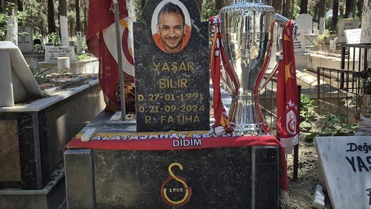 Kuşadası'nda Galatasaraylı taraftarlardan Yaşar Kaptan'a büyük vefa