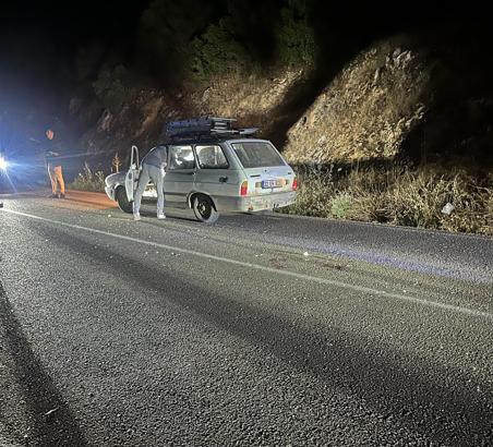 Otomobilin çarptığı kadın yaralandı
