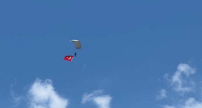 Atatürk'ün Tokat'a gelişinin 107. yıl dönümü Havalimanında coşkuyla kutlandı
