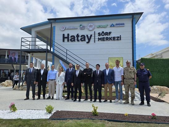 Hatay'da yeni sörf yerleşkesi açıldı