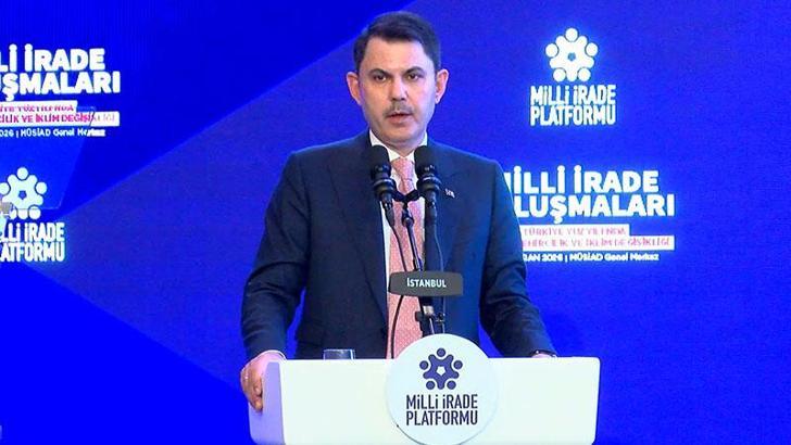 Bakan Kurum: İstanbul’un 39 ilçesinde 233 bin konutun dönüşüm sürecine devam ediyoruz