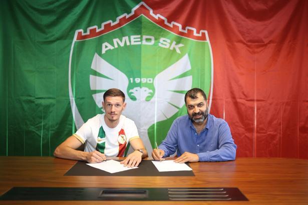 Amedspor, Ermal Krasniqi'yi kadrosuna kattı