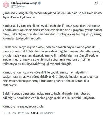 Sokak köpeklerinin saldırısına uğrayan Abdulkadir, yaralandı (2)