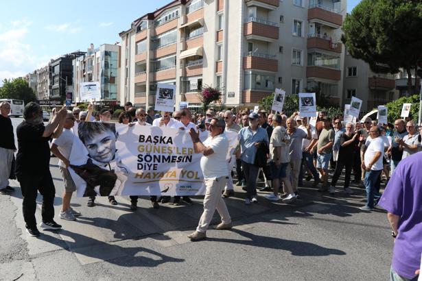 Samsun’da yaya geçidinde ölen Güneş için yolu kapatıp, eylem yaptılar