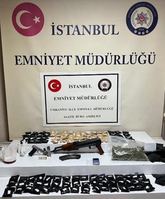 Ümraniye'de uyuşturucu operasyonu: 2 tutuklama