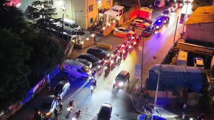 Sarıyer’de metruk binalara dronlu denetim: 24 bina arandı 734 kişinin sorgusu yapıldı