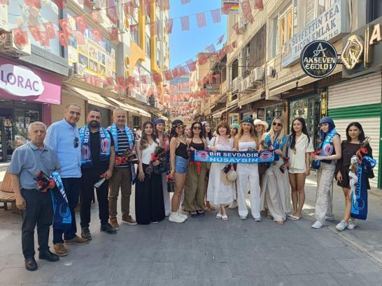 Nusaybin'i sanal medya ünlüleri tanıttı