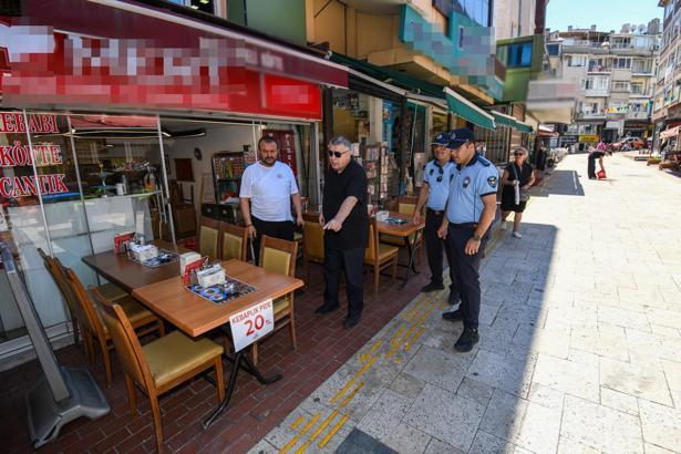 Osmangazi’de zabıta ekiplerinden engelsiz yaşam için denetim