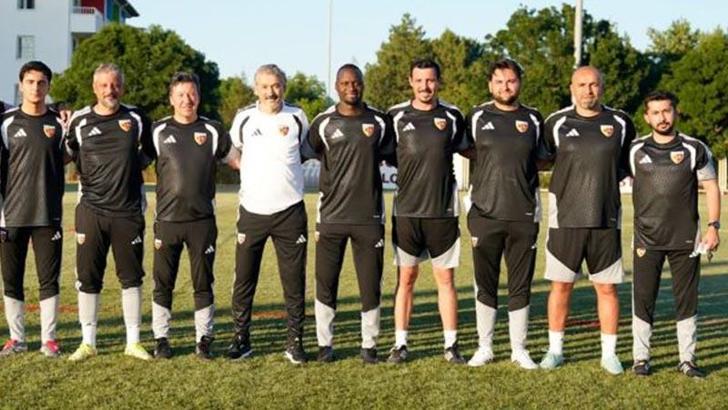 Kayserispor Teknik Direktörü Atila Gerin'in ekibi belli oldu