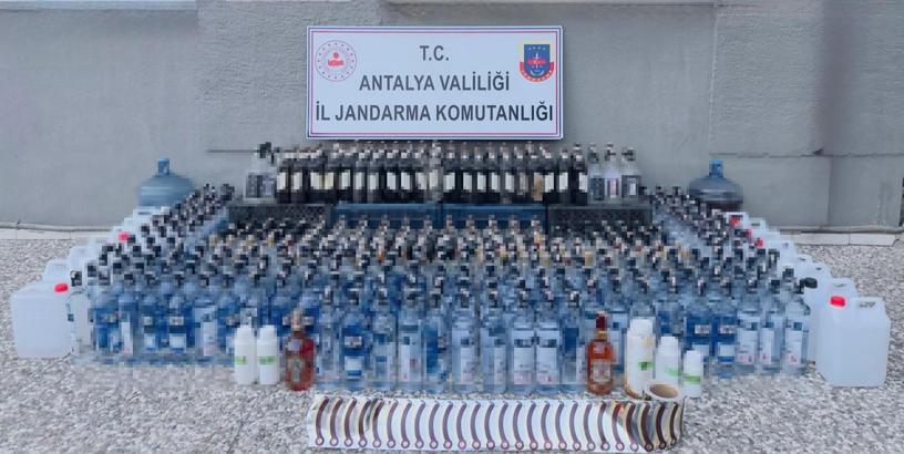 Kaçak alkol operasyonu: 1 tutuklu