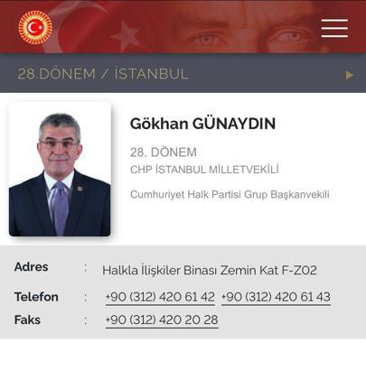 CHP'li Günaydın'ın grup başkan vekilliği görevi iade edildi