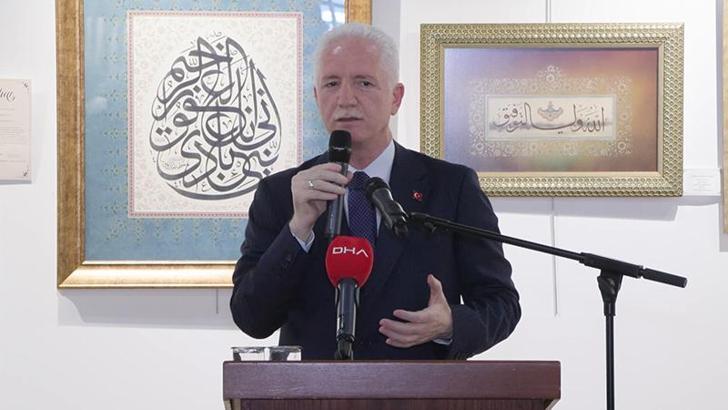 Vali Gül, 'İFTİHAR' Tezhip Sergisi'ne katıldı