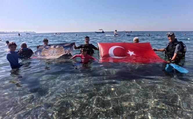 Kabotaj Bayramı deniz altında kutlandı