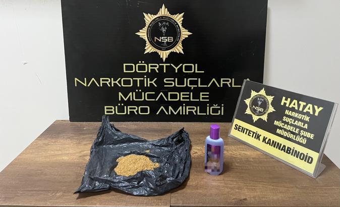 Uyuşturucu taşıyan şüpheli gözaltına alındı