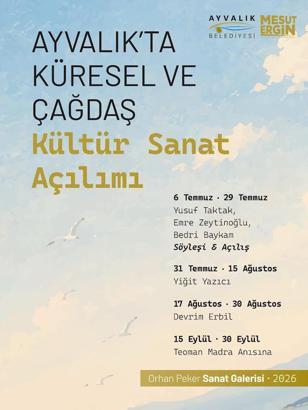 Ayvalık'ta Türk sanatına iz bırakan ustaları sergilerle anılacak