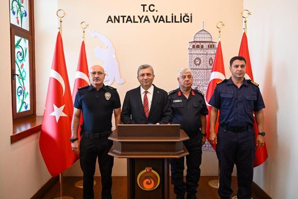 Antalya'da 1 ayda 11 bin 660 olay