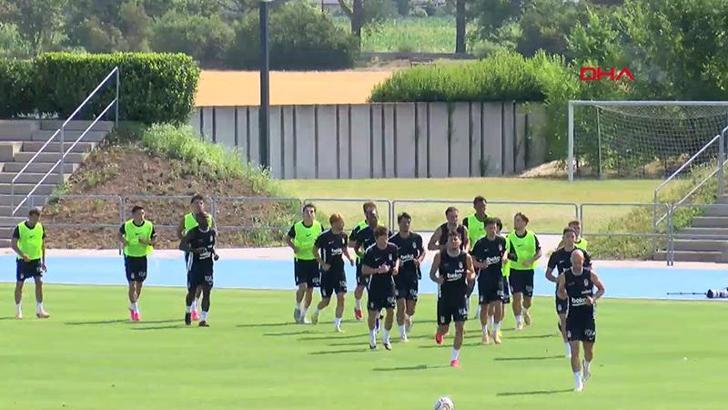 Beşiktaş, Slovakya kampındaki ilk antrenmanını yaptı