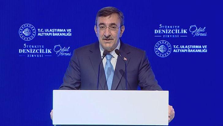 Cumhurbaşkanı Yardımcısı Yılmaz: Deniz ulaşımı küresel ekonominin can damarı
