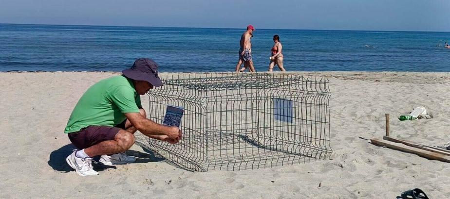 Kuşadası'nda ikinci caretta caretta yuvası da tespit edildi
