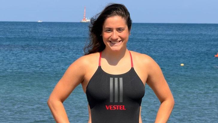 Aysu Türkoğlu, Tsugaru Kanalı'nı geçmek için start veriyor