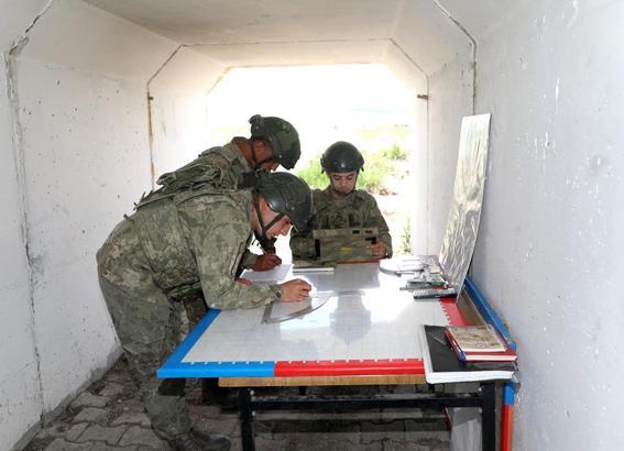 Mehmetçik, ağır silah atışları gerçekleştirdi