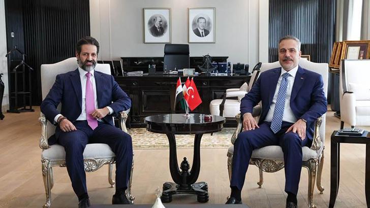 Bakan Fidan, IKBY Başbakan Yardımcısı Talabani ile görüştü