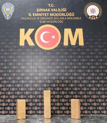Şırnak'ta 13,2 milyon liralık kaçak altın ele geçirildi