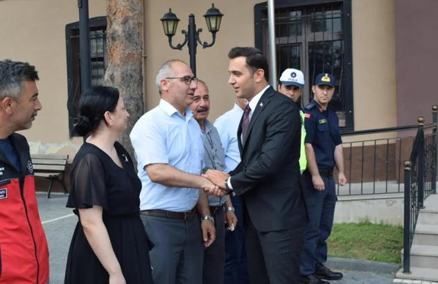 Kaymakam Demirci veda etti