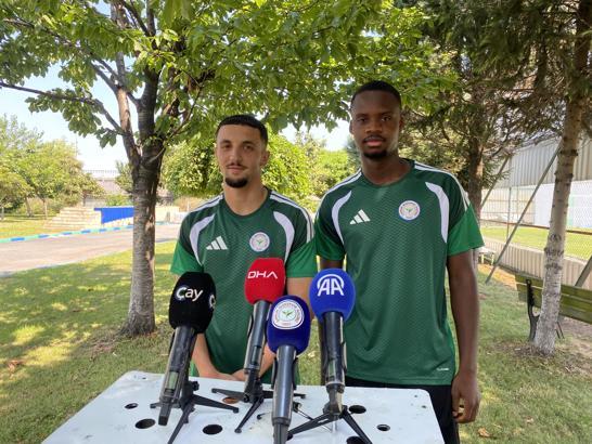 Çaykur Rizesporlu Siaka Bakayoko: Önemli bir takımda hedeflere gideceğim için buraya geldim
