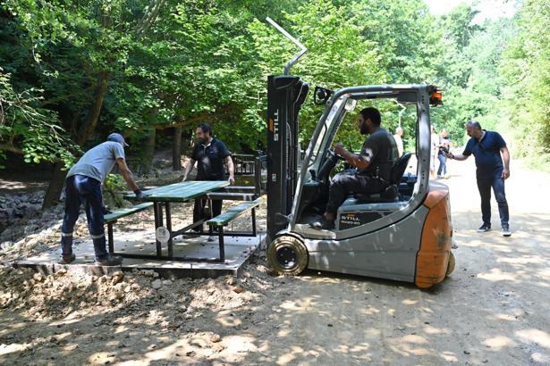 Karacabey’de Yeniköy Piknik Alanı’nın bakım çalışmaları tamamlandı