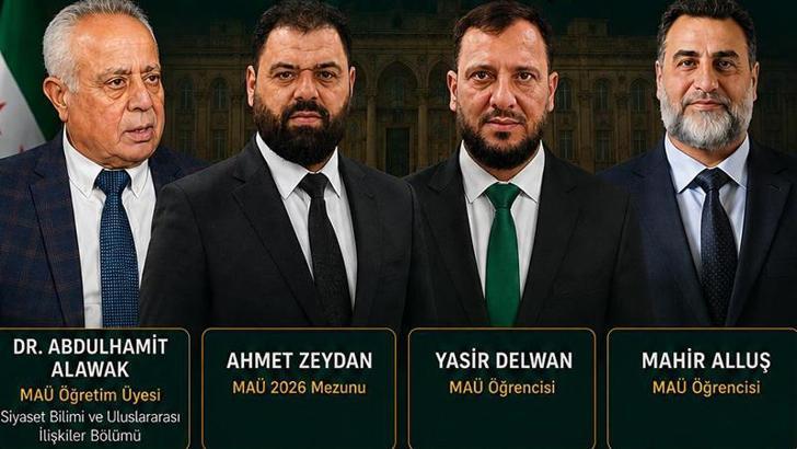 Suriye Halk Meclisi'ne Mardin Artuklu Üniversitesi'nden 4 kişi atandı