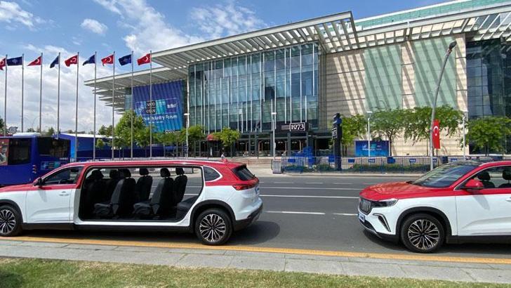 NATO'ya özel Togg limuzin