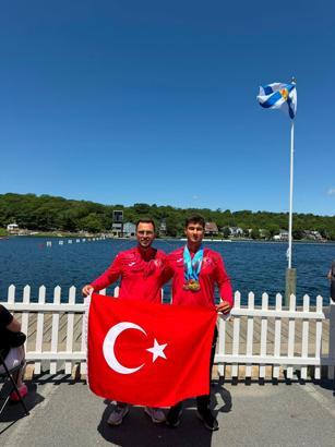 Muğlalı kanocu Rahmi Kaan Karahan'dan tarihi başarı