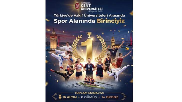 İstanbul Kent Üniversitesi, vakıf üniversiteleri arasında Türkiye birincisi oldu