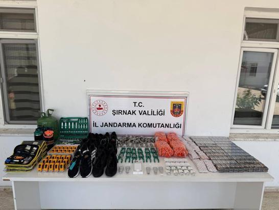 Şırnak'ta kaçakçılık operasyonlarında 73 şüpheliye işlem