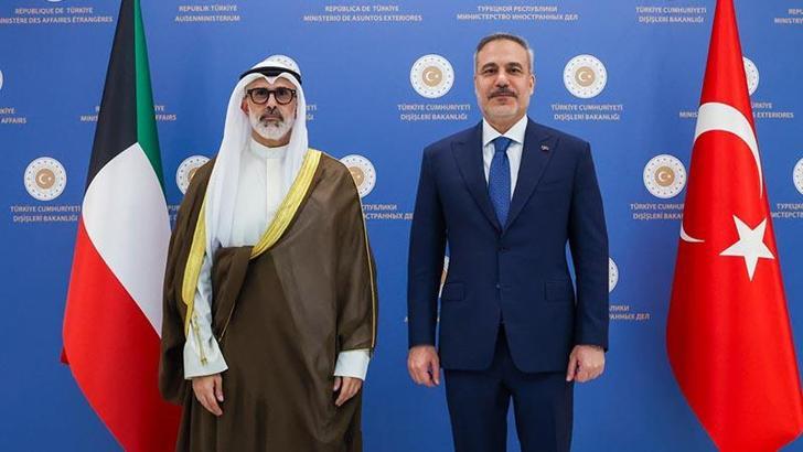 Bakan Fidan, Kuveytli mevkidaşı Al-Sabah ile bir araya geldi