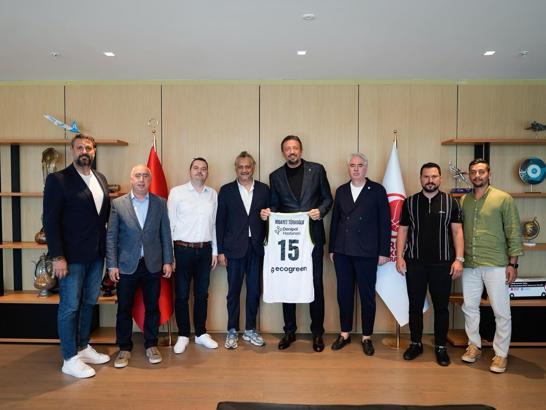Merkezefendi Basket’ten Türkoğlu’na ziyaret