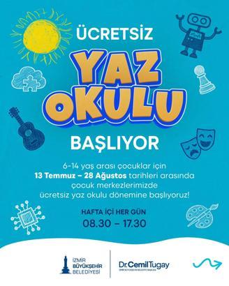 İzmir'de çocuklar için renkli yaz tatili