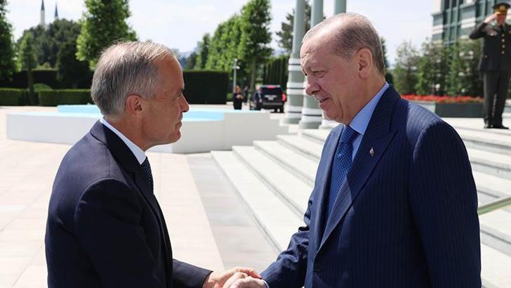 Cumhurbaşkanı Erdoğan, Kanada Başbakanı Carney'i kabul etti