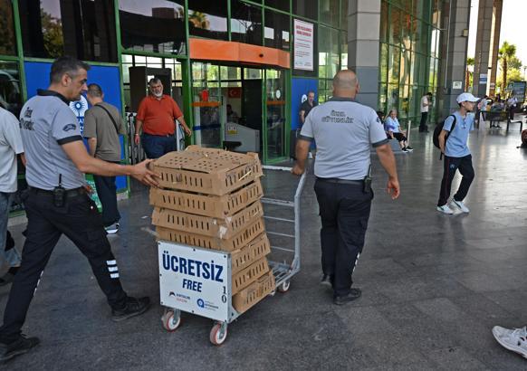 Otogarda, usulsüz taşınan 700 civcive el konuldu