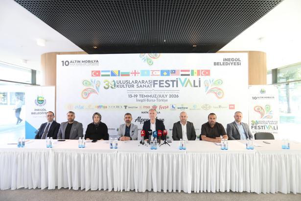 İnegöl’de 39’uncu Uluslararası Kültür Sanat Festivali başlıyor