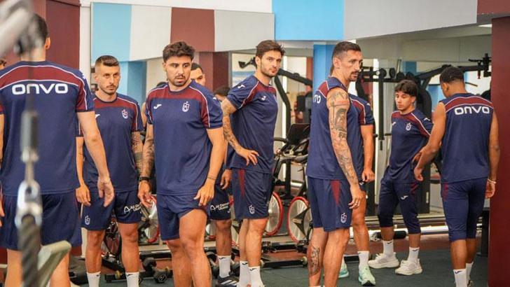 Trabzonspor’da sabah mesaisi