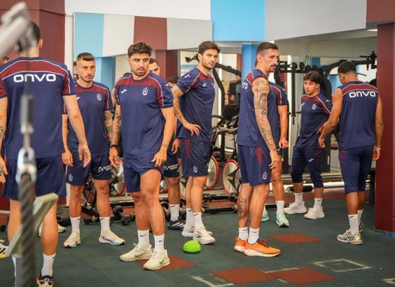 Trabzonspor’da sabah mesaisi