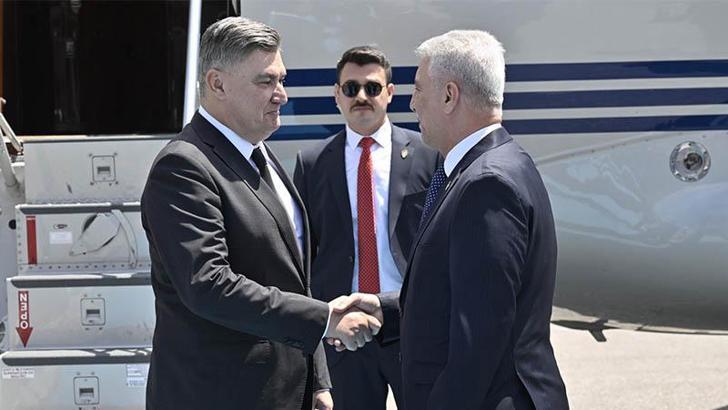 Hırvatistan Cumhurbaşkanı Milanovic, Ankara'da