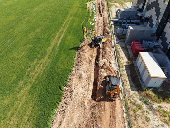 MARSU’dan yeni imar alanlarına atıksu altyapısı yatırımı