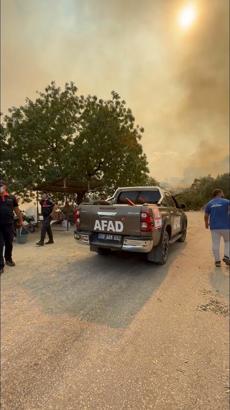 Aydın'da tarım arazisinde yangın / Ek fotoğraflar